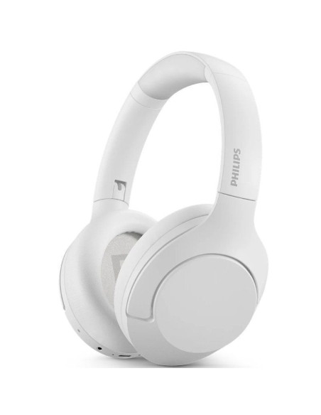 Auriculares inalámbricos philips tah8506/ con micrófono/ bluetooth/ blancos