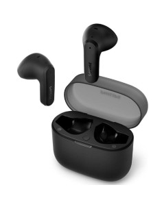 Auriculares bluetooth philips tat2139bk con estuche de carga/ autonomía 7h/ negros