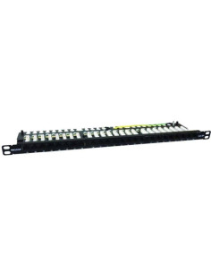 Patch panel phasak pu 4811/ 24 puertos/ cat.6a/ altura 0.5u