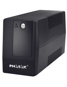 Sai línea interactiva phasak basic interactive 800 va/ 800va-480w/ 2 salidas/ formato torre