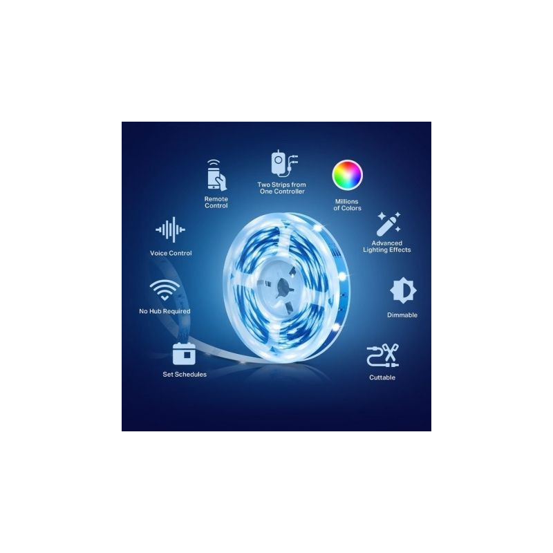 Tira led tp-link tapo tl61-5/ 5m/ 13.5w