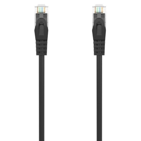 Cable de red rj45 awg24 utp aisens a145-0586 cat.6a/ lszh/ 50cm/ negro