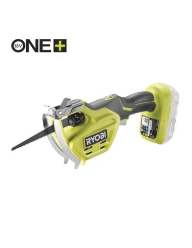 Sierra de poda ryobi one+ 18v ry18psa-0/ corte ø80 mm/ sin batería ni cargador