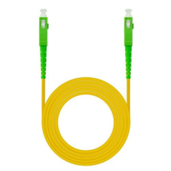 Cable de fibra óptica g657a2 nanocable 10.20.0030/ lszh/ 30m/ amarillo