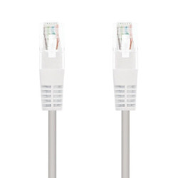 Cable de red rj45 utp nanocable 10.20.0105-w cat.5e/ 5m/ blanco