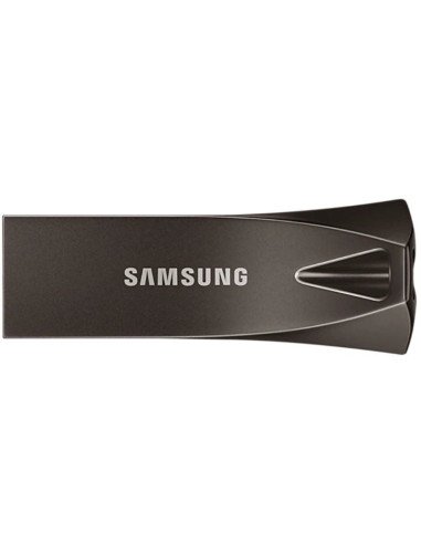 Pendrive 128gb samsung bar plus titan gray usb 3.1