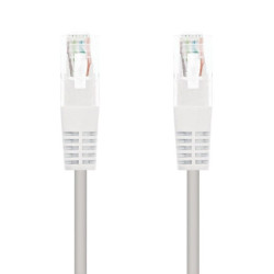 Cable de red rj45 utp nanocable 10.20.0403-w cat.6/ 3m/ blanco