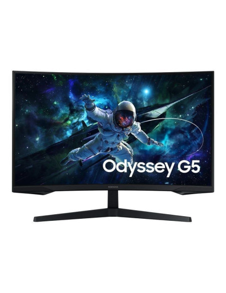Monitor gaming curvo samsung odyssey g5 s27cg554eu 27'/ qhd/ 1ms/ 165hz/ va/ negro