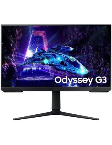 Monitor gaming samsung odyssey g3 s27dg300eu/ 27'/ full hd/ 1ms/ 180hz/ va/ regulable en altura/ negro