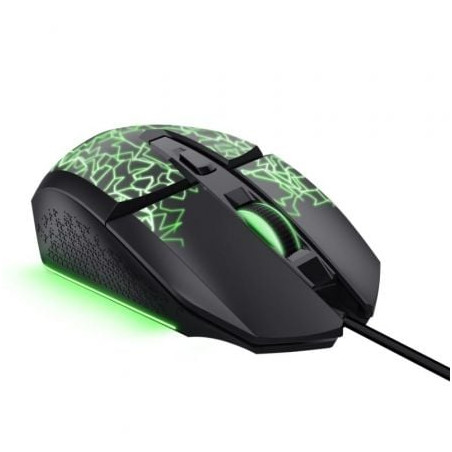 Ratón gaming trust gaming gxt 113 felox 25749/ hasta 6400 dpi