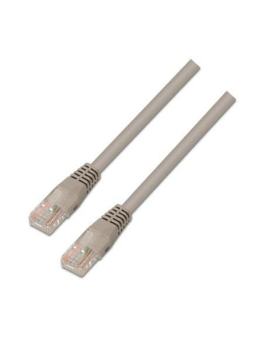 Cable de red rj45 utp aisens a133-0174 cat.5e/ 25cm/ gris