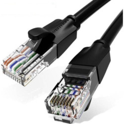 Cable de red rj45 utp vention ibebq cat.6/ 20m/ negro