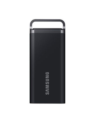 Disco externo ssd samsung portable t5 evo 4tb/ usb 3.2/ negro