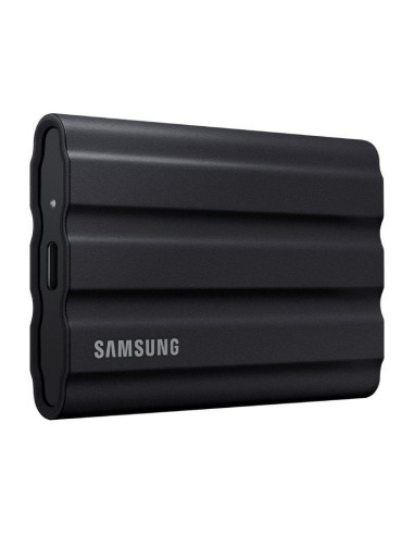 Disco externo ssd samsung portable t7 shield 2tb/ usb 3.2/ negro