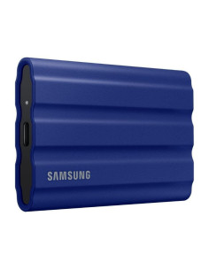 Disco externo ssd samsung portable t7 shield 2tb/ usb 3.2/ azul