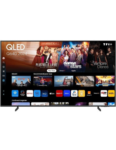 Televisor samsung qled q64d tq65q64dau 65'/ ultra hd 4k/ smart tv/ wifi