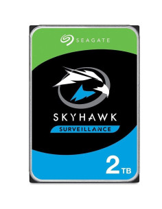 Disco duro seagate skyhawk surveillance 2tb/ 3.5'/ sata iii/ 256mb