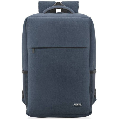 Mochila aisens asbg-bp082-bl para portátiles hasta 17'/ azul