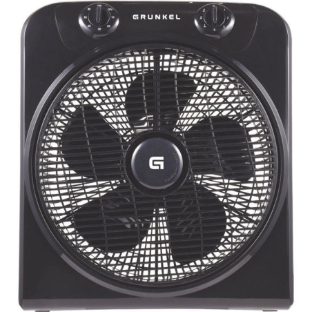 Ventilador de suelo grunkel box fan ng/ 45w/ 5 aspas 30cm/ 3 velocidades