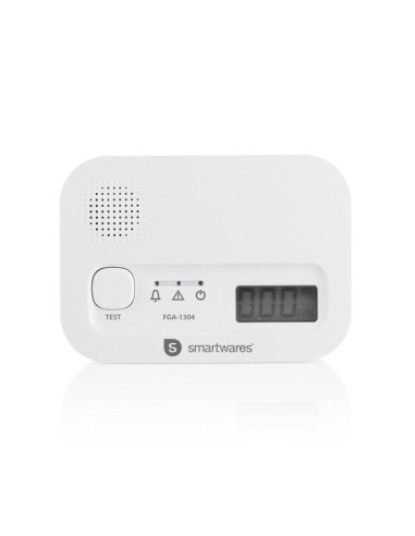 Detector de monóxido de carbono smartwares fga-13041