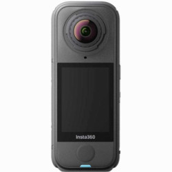 Cámara digital deportiva insta360 x4 air pack estándar/ 8k/ ángulo de visión 360º/ negra