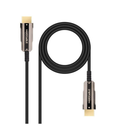 Cable hdmi 2.0 4k aoc nanocable 10.15.2020/ hdmi macho - hdmi macho/ 20m/ negro