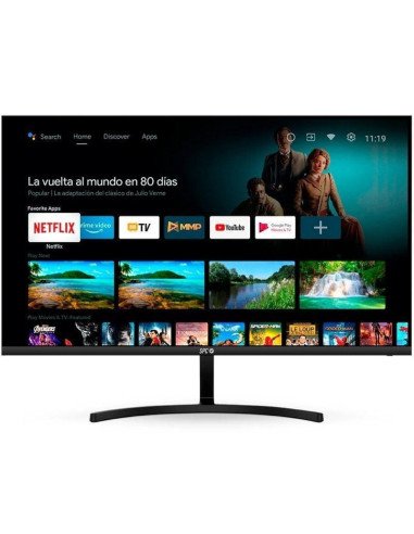 Smart monitor spc 900024n 24'/ full hd/ smart tv/ multimedia/ negro