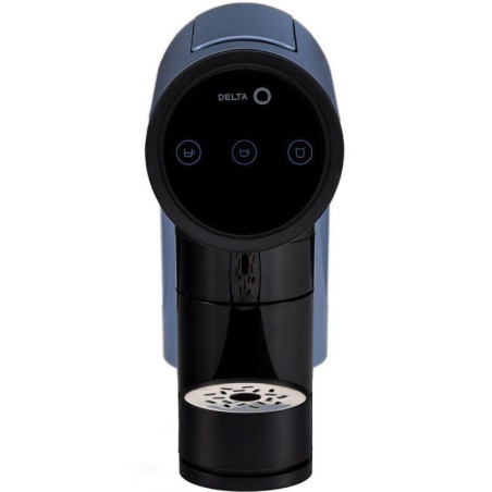 Cafetera de cápsulas delta q iconiq/ azul
