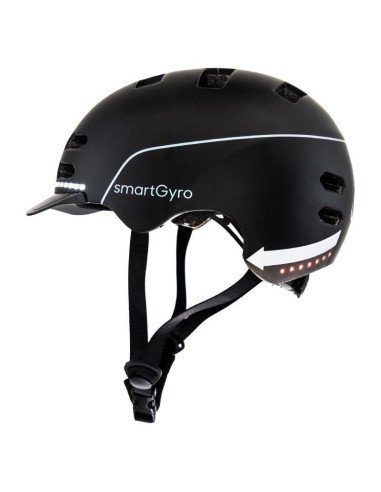 Casco para adulto smartgyro helmet/ tamaño l/ negro