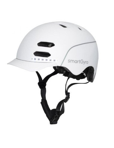 Casco para adulto smartgyro helmet/ tamaño l/ blanco