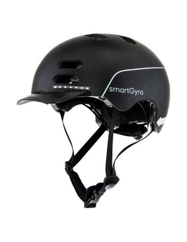 Casco para adulto smartgyro helmet/ tamaño m/ negro