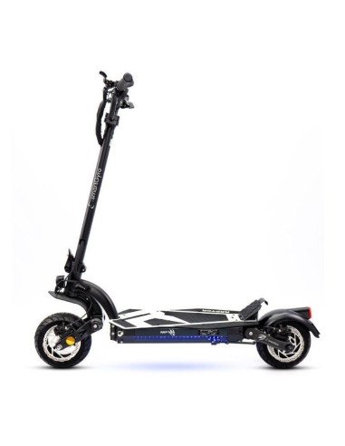 Patinete eléctrico smartgyro raptor certificado/ motor 1000w/ ruedas 10'/ 25km/h /autonomía 70km/ negro