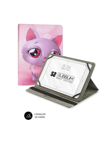 Funda subblim trendy cat para tablets de 10.1'-11'