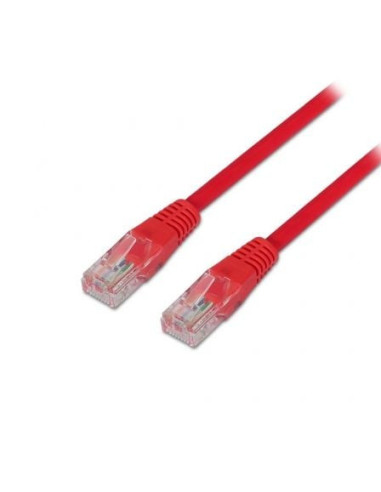 Cable de red rj45 utp aisens a135-0239 cat.6/ 2m/ rojo