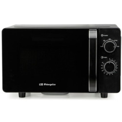 Microondas orbegozo mi 2061 ce/ 700w/ capacidad 20l/ negro