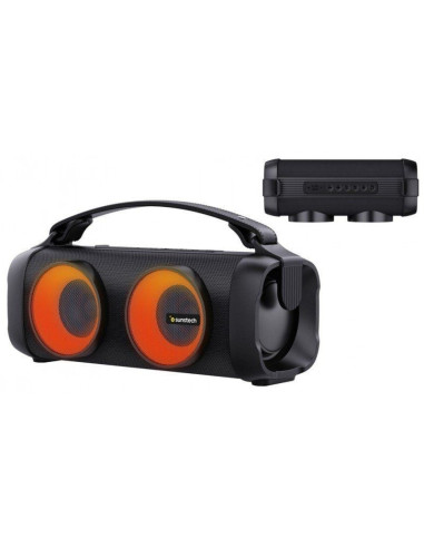 Altavoz con bluetooth sunstech musclebeat/ 16w/ 2.0