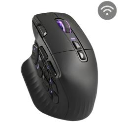 Ratón Gaming Mars Gaming MMW-HEX16/ Batería Recargable/ Hasta 24000 DPI