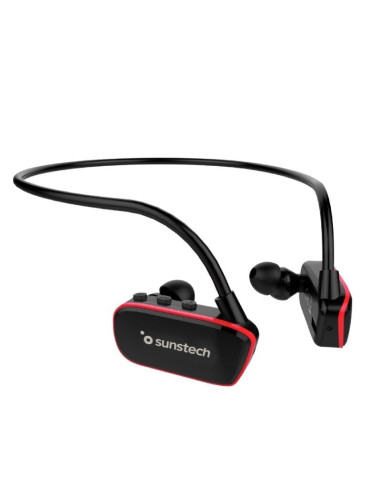 Reproductor mp3 sunstech argos 8gb/ resistente al agua/ rojos y negros