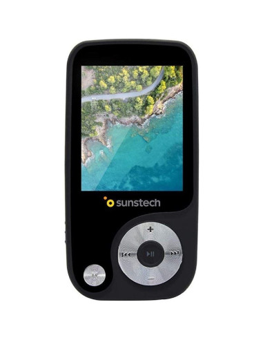 Reproductor mp4 sunstech thorn/ 4gb/ pantalla 1.8'/ radio fm/ negro