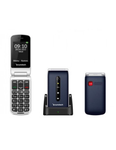 Teléfono móvil sunstech celt18bl/ azul