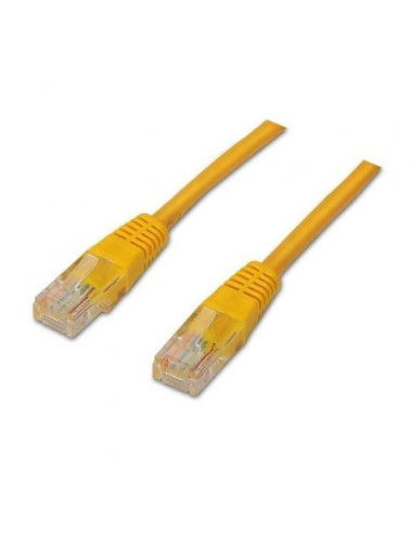 Cable de red rj45 utp aisens a135-0253 cat.6/ 50cm/ amarillo