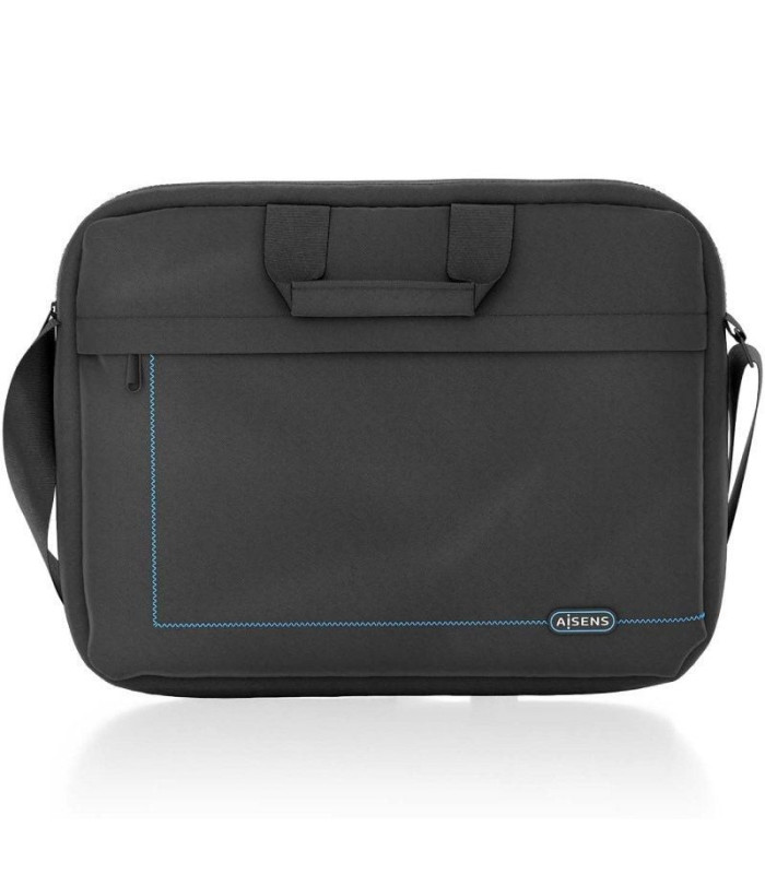 Maletín aisens asbg-bc022-bk para portátiles hasta 15.6'/ negro