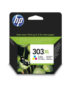 Cartucho de tinta original hp nº303 xl alta capacidad/ tricolor