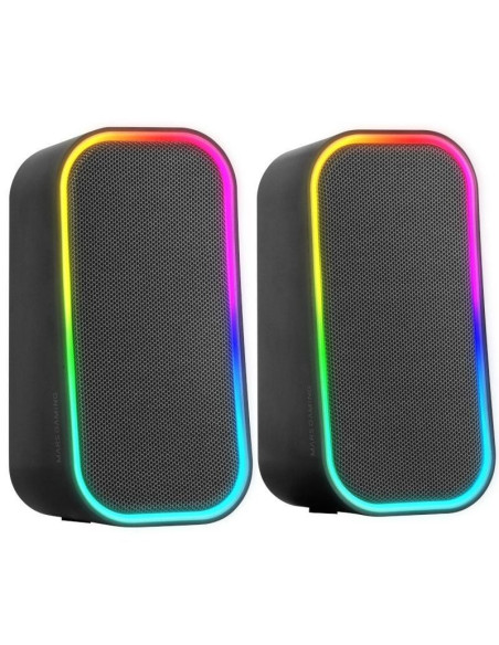 Altavoces con bluetooth mars gaming ms-om/ 20w/ 2.0