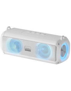Altavoz portátil / barra de sonido con bluetooth mars gaming msb-xt/ 20w/ 2.0/ blanca