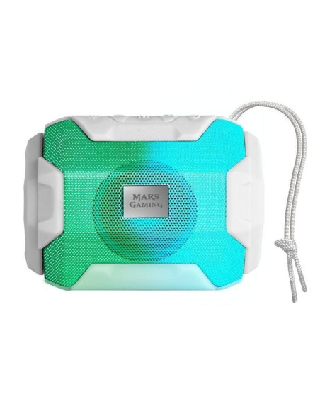 Altavoz con bluetooth mars gaming msbaxw/ 10w/ 1.0/ blanco
