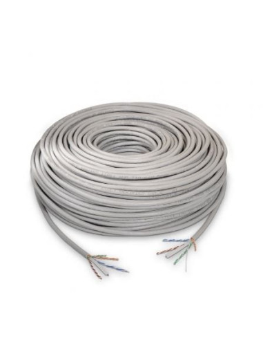 Bobina de cable rj45 utp aisens a135-0261 cat.6/ 100m/ gris