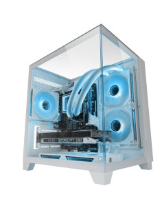 Caja gaming minitorre mars gaming mc-3cm/ blanco
