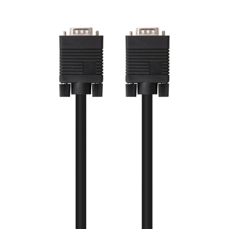 Cable svga nanocable 10.15.1303/ vga macho - vga macho/ 3m/ negro