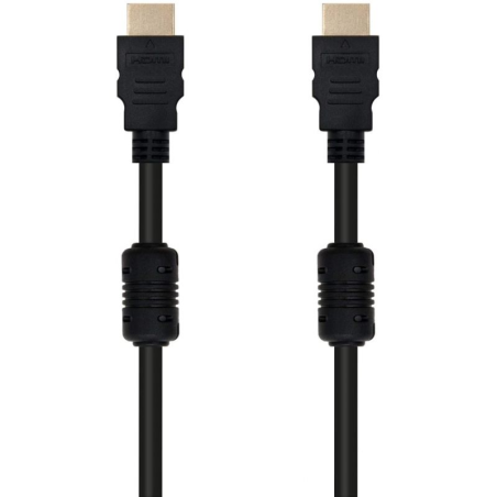 Cable hdmi 1.4 nanocable 10.15.1810/ hdmi macho - hdmi macho/ 10m/ negro